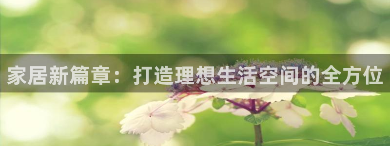摩登5月7O667：家居新篇章：打造理想生活空间的全方位
