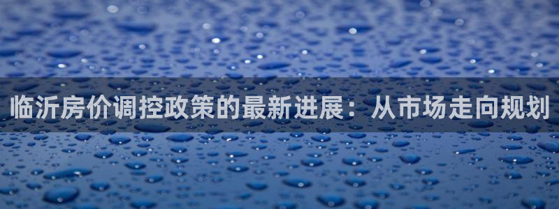 摩登3前7O667：临沂房价调控政策的最新进展：从市场走向规