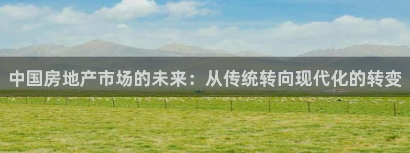 摩登7开户：中国房地产市场的未来：从传统转向现代化的转变