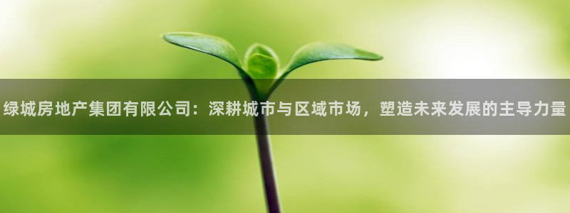 摩登7平台登录网址：绿城房地产集团有限公司：深耕城市与区域市